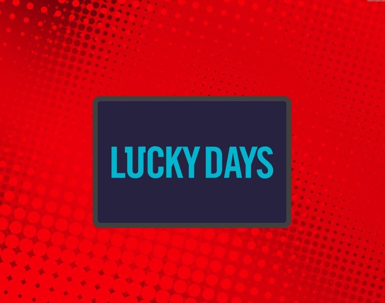 Lucky Days Découvrez 1000 jeux bonus de 1 000$ + 100 tours gratuits